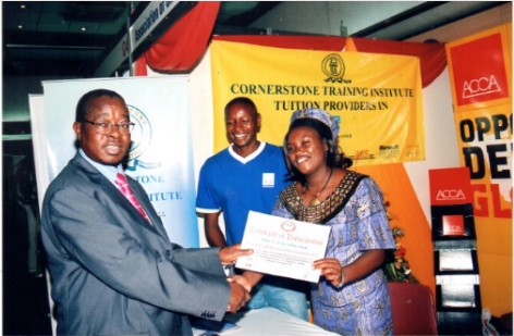 Certificate ceremony